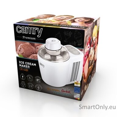 Camry | Ice Cream Maker | CR 4481 | Power 90 W | Capacity 0.7 L | White