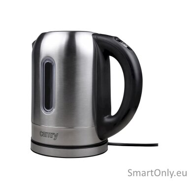 Camry Kettle CR 1253 With electronic control 2200 W 1.7 L Stainless steel 360° rotational base Stainless steel Camry Kettle CR 1253 With electronic control 2200 W 1.7 L Stainless steel 360° rotational base Stainless steel