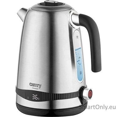 Camry Kettle CR 1291 Electric 2200 W 1.7 L Stainless steel 360° rotational base Stainless steel Camry Kettle CR 1291 Electric 2200 W 1.7 L Stainless steel 360° rotational base Stainless steel