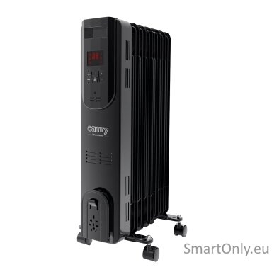Camry | Oil-Filled Radiator with Remote Control | CR 7812 | Oil Filled Radiator | 1500 W | Number of power levels 3 | Black