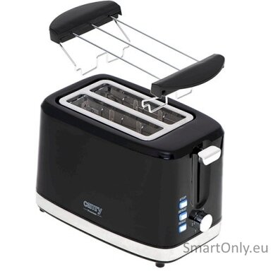 Camry Toaster CR 3218 Power 750 W Number of slots 2 Housing material Plastic Black Camry Toaster CR 3218 Power 750 W Number of slots 2 Housing material Plastic Black