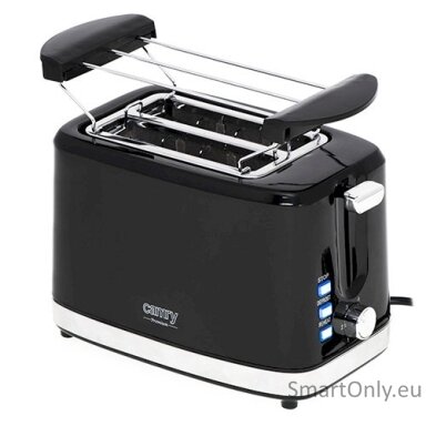 Camry Toaster CR 3218 Power 750 W Number of slots 2 Housing material Plastic Black Camry Toaster CR 3218 Power 750 W Number of slots 2 Housing material Plastic Black