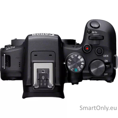 Canon | D.CAM EOS R10 Mirrorless Camera Body | Megapixel 24.2 MP | Image stabilizer | ISO sensitivity (max) 32000 | Wi-Fi | Video recording | Manual | CMOS | Black