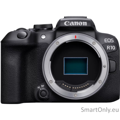 Canon | D.CAM EOS R10 RF-S 18-45 IS STM EU26 | Megapixel 24.2 MP | Image stabilizer | ISO sensitivity (max) 32000 | Wi-Fi | Video recording | Manual | CMOS | Black