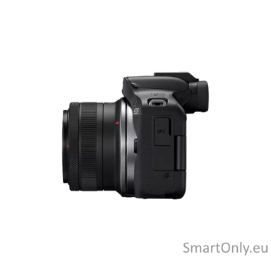Canon | EOS R50 Mirrorless Camera Body (SIP) | Megapixel 24.2 MP | Image stabilizer | ISO sensitivity (max) 32000 | Display diagonal 2.95 " | Wi-Fi | Video recording | Automatic, manual | CMOS | Black