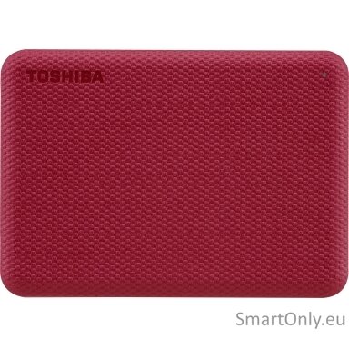 Canvio Advance | HDTCA40ER3CA | 4000 GB | 2.5 " | USB 3.2 Gen1 | Red