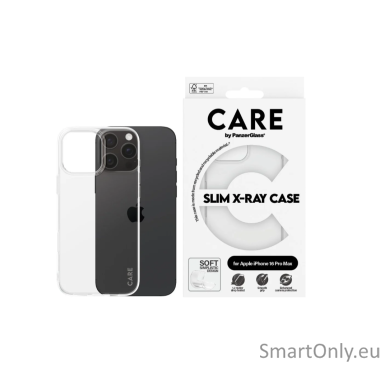 CARE by PanzerGlass Case Fashion X-Ray Soft Basic iPhone 16 Pro Max | CARE CARE by PanzerGlass Case Fashion X-Ray Soft Basic iPhone 16 Pro Max | CARE