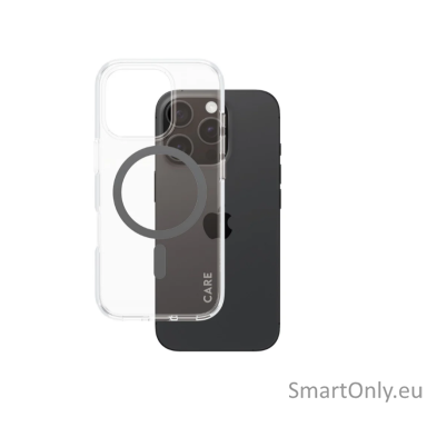 CARE by PanzerGlass Case Flagship Black MagSafe iPhone16 PRO | CARE