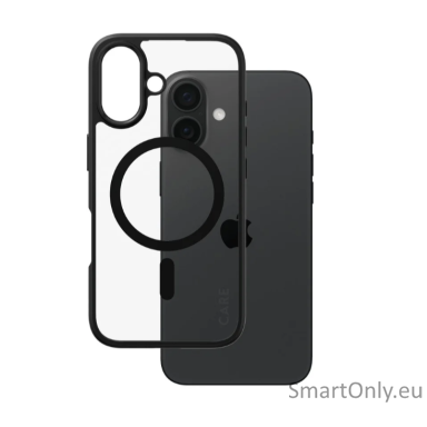 CARE by PanzerGlass Case Flagship Urban Combat Black MagSafe iPhone 16 | CARE