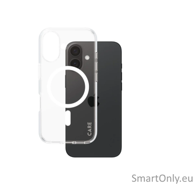 CARE by PanzerGlass Case Flagship White MagSafe iPhone 16 | CARE