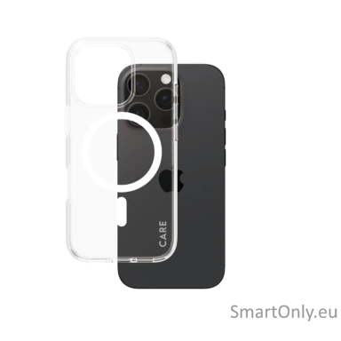 CARE by PanzerGlass Case Flagship White MagSafe iPhone16 PRO | CARE