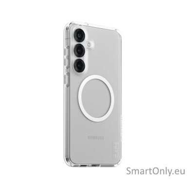 CARE by PanzerGlass Flagship Case Transparent Urban Combat w. White Qi Compatible Samsung Galaxy S25 | CARE CARE by PanzerGlass Flagship Case Transparent Urban Combat w. White Qi Compatible Samsung Galaxy S25 | CARE