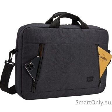 Case Logic | Huxton | Fits up to size 16 " | Laptop attaché | Shoulder strap | Black Case Logic | Huxton | Fits up to size 16 " | Laptop attaché | Shoulder strap | Black