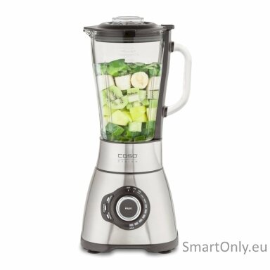 Caso Blender B1800 Tabletop 1800 W Jar material Glass Jar capacity 1.75 L Ice crushing Mini chopper Stainless steel Caso Blender B1800 Tabletop 1800 W Jar material Glass Jar capacity 1.75 L Ice crushing Mini chopper Stainless steel