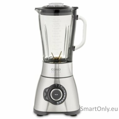 Caso Blender B1800 Tabletop 1800 W Jar material Glass Jar capacity 1.75 L Ice crushing Mini chopper Stainless steel Caso Blender B1800 Tabletop 1800 W Jar material Glass Jar capacity 1.75 L Ice crushing Mini chopper Stainless steel