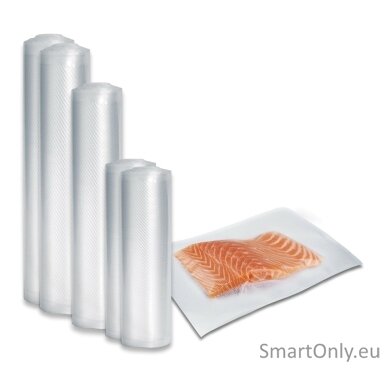 Caso | Foil set 3 for vacuuming + Sous Vide Cooking | 01237 | Dimensions (W x L) 16 x 23 cm, 20 x 600 cm, 28 x 600 cm, 30 x 600 cm
