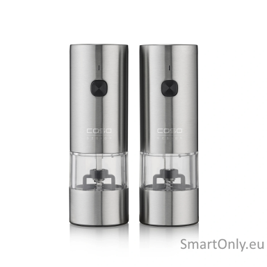 Caso Salt and Pepper Grinder | SpiceDuo | Electric | Housing material Stainless steel | Lithium Caso Salt and Pepper Grinder | SpiceDuo | Electric | Housing material Stainless steel | Lithium