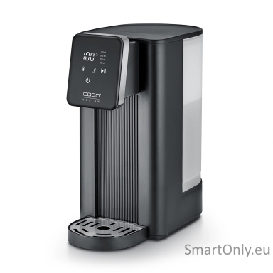 Caso | Turbo Hot Water Dispenser | HW 616 | Water Dispenser | 2600 W | 2.5 L | Plastic/Stainless Steel | Black/Stainless Steel