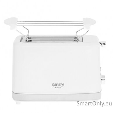 Camry Toaster CR 3219 Power 750 W Number of slots 2 Housing material Plastic White 2