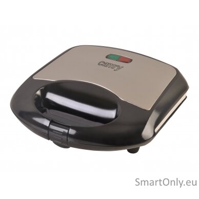 Camry Waffle maker CR 3019 1000 W Number of pastry 2 Belgium Black 3