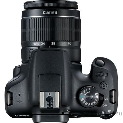 Canon | EOS | 2000D 18-55 IS II EU26 | SLR Camera Kit | Megapixel 24.1 MP | Image stabilizer | ISO sensitivity (max) 12800 | Display diagonal 3.0 " | Wi-Fi | Video recording | APS-C | Black 1 Canon | EOS | 2000D 18-55 IS II EU26 | SLR Camera Kit | Megapixel 24.1 MP | Image stabilizer | ISO sensitivity (max) 12800 | Display diagonal 3.0 " | Wi-Fi | Video recording | APS-C | Black 1