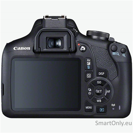 Canon | EOS | 2000D 18-55 III EU26 | SLR Camera Kit | Megapixel 24.1 MP | ISO sensitivity (max) 12800 | Display diagonal 3.0 " | Wi-Fi | Video recording | APS-C | Black 2 Canon | EOS | 2000D 18-55 III EU26 | SLR Camera Kit | Megapixel 24.1 MP | ISO sensitivity (max) 12800 | Display diagonal 3.0 " | Wi-Fi | Video recording | APS-C | Black 2