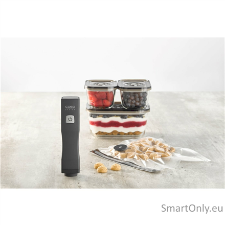 Caso Vacu OneTouch Vacuum sealer Eco-Set Black 5 Caso Vacu OneTouch Vacuum sealer Eco-Set Black 5