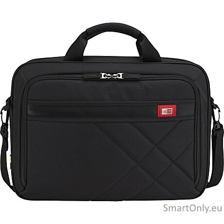 Case Logic | DLC115 | Fits up to size 15 " | Messenger - Briefcase | Shoulder strap | Black 5
