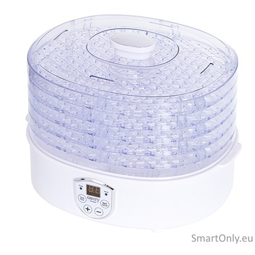 Camry | Food Dehydrator | CR 6659 | Power 240 W | Number of trays 5 | Temperature control | Integrated timer | White 2