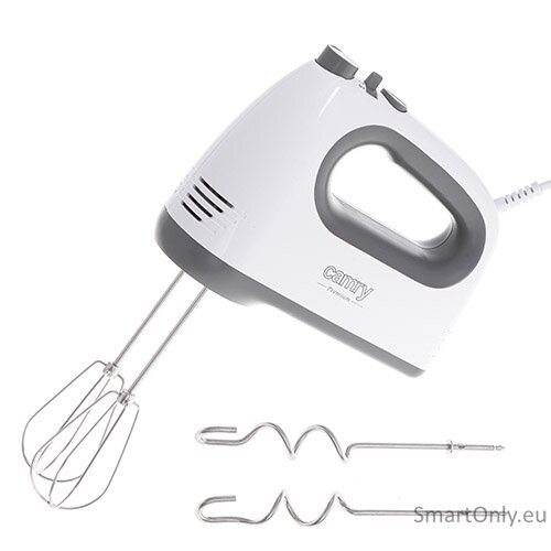 Camry | Hand mixer | CR 4220w | Hand Mixer | 300 W | Number of speeds 5 | Turbo mode | White Camry | Hand mixer | CR 4220w | Hand Mixer | 300 W | Number of speeds 5 | Turbo mode | White