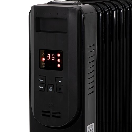 Camry | Heater | CR 7813 | Oil Filled Radiator | 2500 W | Number of power levels 3 | Black 1 Camry | Heater | CR 7813 | Oil Filled Radiator | 2500 W | Number of power levels 3 | Black 1