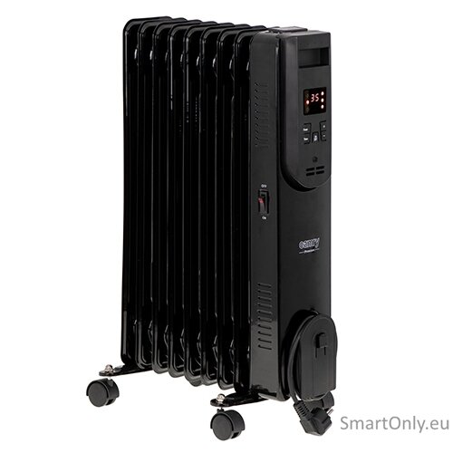 Camry | Heater | CR 7813 | Oil Filled Radiator | 2500 W | Number of power levels 3 | Black 4