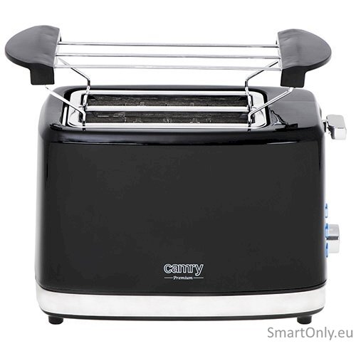 Camry Toaster CR 3218 Power 750 W Number of slots 2 Housing material Plastic Black 2