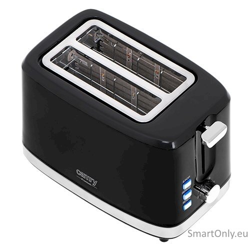 Camry Toaster CR 3218 Power 750 W Number of slots 2 Housing material Plastic Black 3 Camry Toaster CR 3218 Power 750 W Number of slots 2 Housing material Plastic Black 3
