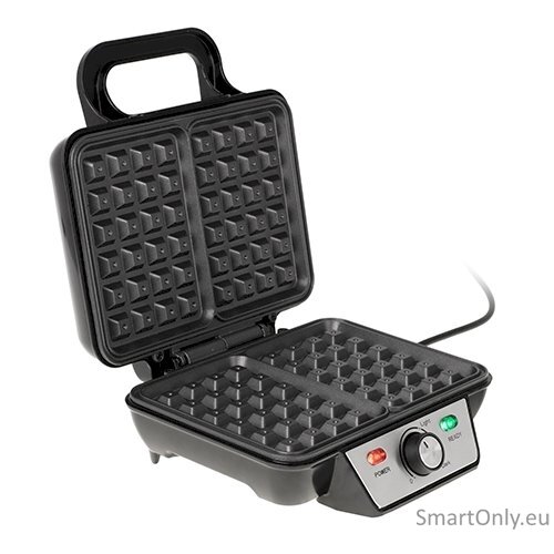 Camry Waffle Maker CR 3046 1600 W Number of pastry 2 Belgium Black/Stainless Steel 2 Camry Waffle Maker CR 3046 1600 W Number of pastry 2 Belgium Black/Stainless Steel 2