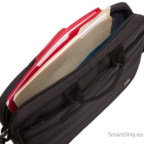 Case Logic | Advantage | Fits up to size 15.6 " | Messenger - Briefcase | Shoulder strap | Black 2