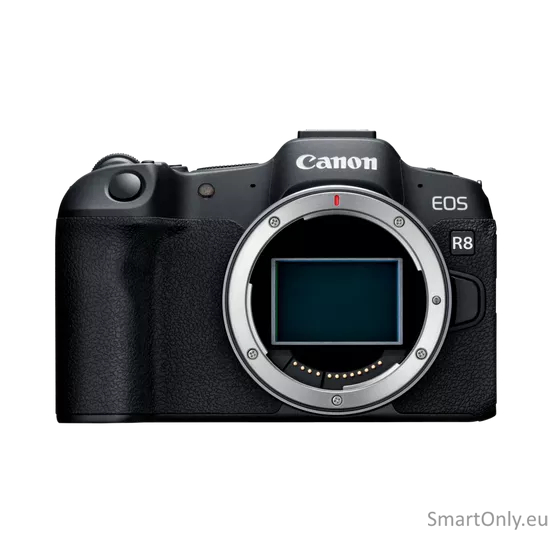 Canon | EOS R8 Mirrorless Camera Body (AIP) | Megapixel 24.2 MP | Image stabilizer | ISO sensitivity (max) 102400 | Display diagonal 3 " | Wi-Fi | Video recording | Automatic, manual | CMOS