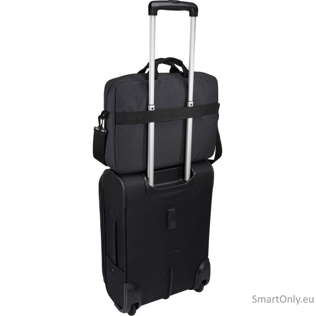Case Logic | Huxton | Fits up to size 16 " | Laptop attaché | Shoulder strap | Black 6 Case Logic | Huxton | Fits up to size 16 " | Laptop attaché | Shoulder strap | Black 6