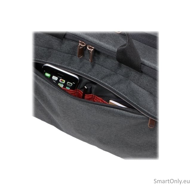 Case Logic | Era | Fits up to size 15.6 " | Messenger - Briefcase | Shoulder strap | Obsidian 15