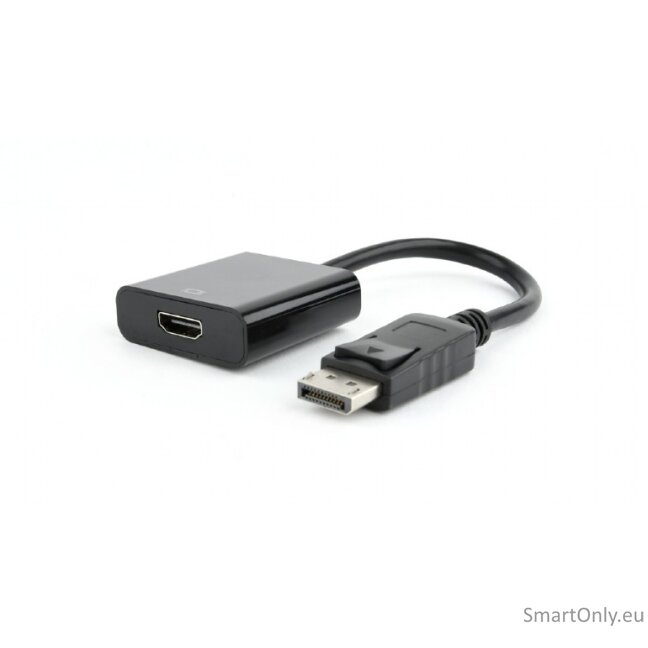 Cablexpert DisplayPort to HDMI adapter cable, Black | Cablexpert Cablexpert DisplayPort to HDMI adapter cable, Black | Cablexpert