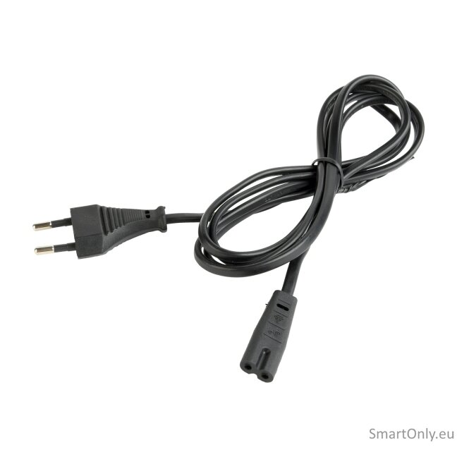 Cablexpert | Power cord (C7), VDE approved | Black | CEE 7/16 to C7 2 Cablexpert | Power cord (C7), VDE approved | Black | CEE 7/16 to C7 2
