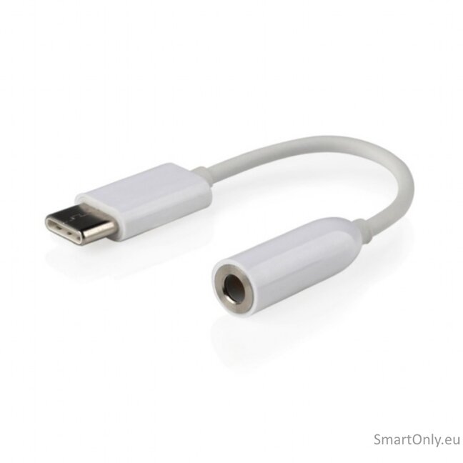 Cablexpert | USB type-C plug to stereo 3.5 mm audio adapter cable, White | A-CM-3.5F-01 2 Cablexpert | USB type-C plug to stereo 3.5 mm audio adapter cable, White | A-CM-3.5F-01 2