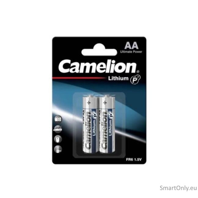 Camelion FR6 AA 2BL lithium 2 vnt Camelion FR6 AA 2BL lithium 2 vnt