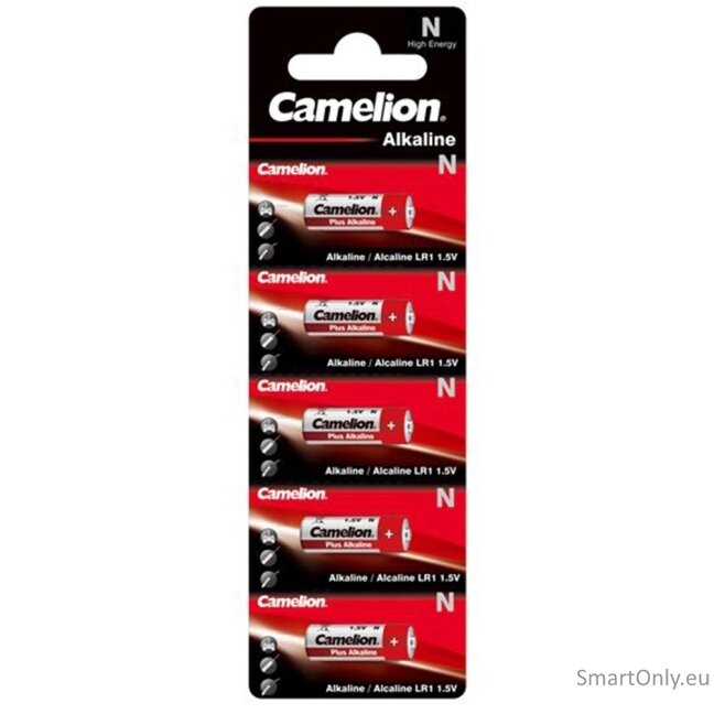 Camelion LR1 Plus Alkaline 5BL 5 vnt. Camelion LR1 Plus Alkaline 5BL 5 vnt.