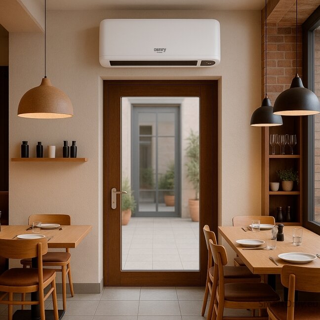 Camry Air Curtain Heater with LED Display | CR 7753 | Air curtain | 2000 W | White | IP22 10 Camry Air Curtain Heater with LED Display | CR 7753 | Air curtain | 2000 W | White | IP22 10