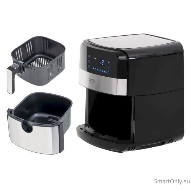 Camry Airfryer Oven CR 6311 Power 1700 W Stainless steel/Black 10 Camry Airfryer Oven CR 6311 Power 1700 W Stainless steel/Black 10
