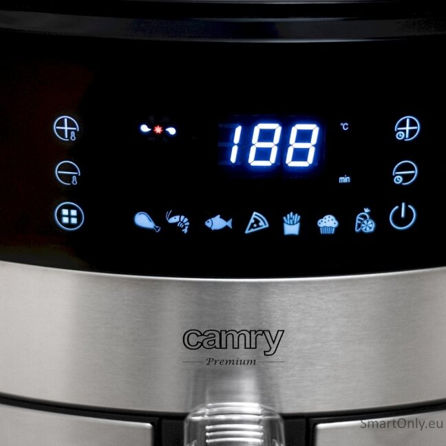Camry Airfryer Oven CR 6311 Power 1700 W Stainless steel/Black 7 Camry Airfryer Oven CR 6311 Power 1700 W Stainless steel/Black 7