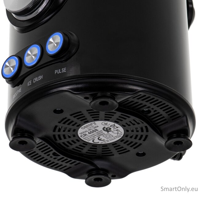Camry Blender | CR 4088 | Tabletop | 1800 W | Jar material Glass | Jar capacity 1.5 L | Ice crushing | Piano Black 4