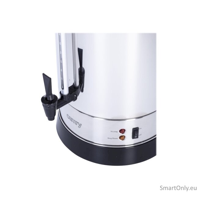 Camry Boiler CR 1259 Electric 1650 W 20 L Stainless steel Stainless steel 9