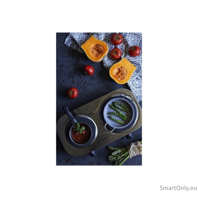 Camry | CR 6511 | Number of burners/cooking zones 2 | Hot plate | 2500 W | Stainless steel | Electric 8